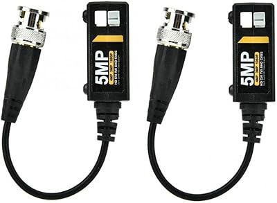 Twisted BNC Passive HD Soldot 5MP Video Transmission cable with AHD/CVI/TVI video signal video surveillance cable (2 2).. Shop across categories at DIAYTAR NIGERIA with the confidence of affordable prices and delivery within 8 days.