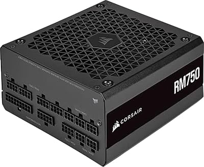 Corsair RM750 (2021), RM series, 750 W 80 Plus Gold Atx fully modular (triple EPS12V cables, low noise operation, zero rpm zero fan, 105 ° C capacitors, modern watch) Black.. Embrace the convenience of DIAYTAR NIGERIA with thousands of products at your fingertips, delivered nationwide.
