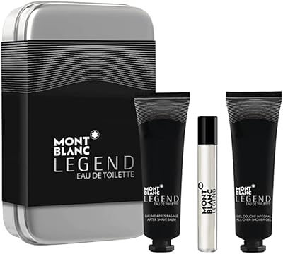 Mont Blanc Discovery Kit Discovery Collection Legend for men, eau de toilette, 7.5 ml + shower gel, 30 ml + after-shave balm, 30 ml.. DIAYTAR NIGERIA: Your trusted e-commerce partner with extensive product choices and affordable delivery.