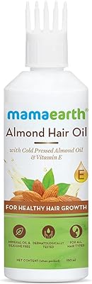 Mamaearth almond hair oil for healthy hair growth and deep nutrition.. Shop with purpose at DIAYTAR NIGERIA, where your money goes further and delivery is always prompt.