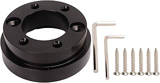 70mm steering wheel adapter kit, steering wheel aluminum aluminum alloy steering wheel adapter for logitech G25, G27, G29, G920.. Why pay more? DIAYTAR Nigeria gives you the best for less.