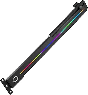 Cooler Master Elv8 GPU support with Argb lighting strip - Universal graphics card support and support.. DIAYTAR NIGERIA brings online shopping to every Nigerian with affordable prices and reliable shipping.
