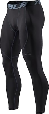 Tsla thermal compression pants for men, package of 1 or 2 tracksuit, racing tights, winter base layer, Heatlook Black & Cool, XL.. Order now, relax later — DIAYTAR Nigeria ships in 5 to 8 days.