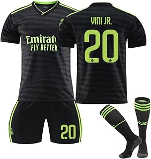 VI-Ni JR football jersey for boys and children. Set of football jersey #20 Set of football jersey set of child football for children.. DIAYTAR NIGERIA revolutionizes access to quality products with affordable prices and dependable shipping.