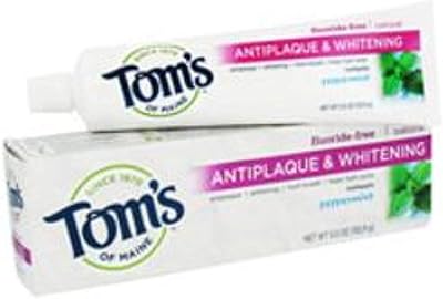Natural anti-plaque whitening toothpaste without fluoride Toms of Maine, Mint, 5.5 oz.. Unlock access to a wide range of products with DIAYTAR NIGERIA's affordable e-commerce platform.