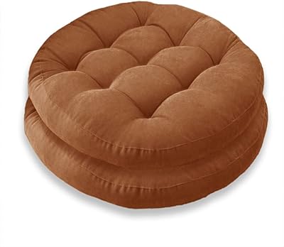 Tomface 2 -piece Tomface Cushions Cushion Uni Round Siege Chair.. DIAYTAR NIGERIA: Connecting Nigerians with affordable products through our expansive e-commerce platform.
