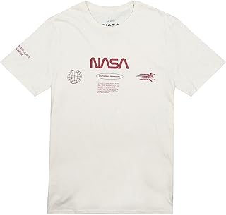 T-shirt cotton soul nasa space program pour homme, naturel.. Enjoy the simplicity of shopping with DIAYTAR NIGERIA, offering vast choices delivered in just 5-8 days.