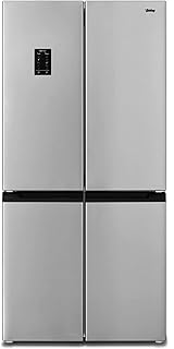 French refrigerator term with four doors and freezer at the bottom with technology.. DIAYTAR NIGERIA: Where shopping meets satisfaction with affordable prices and reliable 5-8 day shipping.