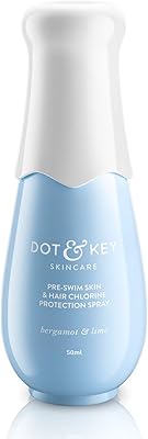Dot & Key Chlore Protection Pre-Swim Hair Spray SPF 30, 50 ml, all skin types, swimming spray for chlorine protection in the pool.. DIAYTAR NIGERIA brings a world of products to your fingertips with affordable prices and quick delivery.