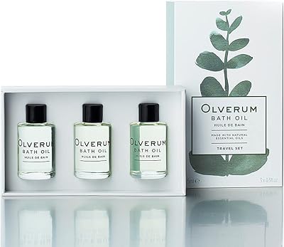 Olverum - Natural bath oil travel box | Clean, vegan bath oil, without cruelty and revitalizing.. Experience the ease of one-stop shopping with DIAYTAR NIGERIA's diverse catalog and nationwide delivery.