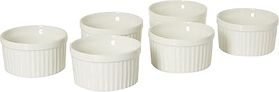 Verona C5280488 Ramequins bowls, white, 4 inches, 6 rooms, for 6 people.. Explore fashion, tech, home goods, and more on DIAYTAR Nigeria — always affordable, always fast.