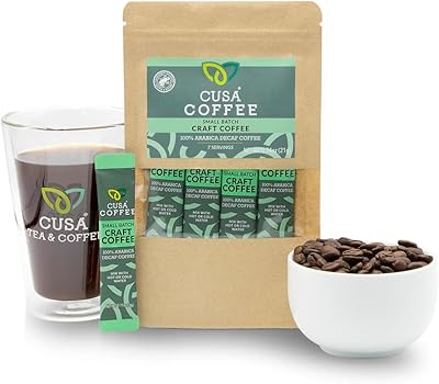 Kosa tea and coffee | 100 % higher quality instantaneous Arabica beans | Arabica beans certified Rainforest Alliance | Packets of mixtures of hot or cold drinks (7 individual portions).. Shop with purpose and save with DIAYTAR NIGERIA's extensive platform and nationwide delivery service.