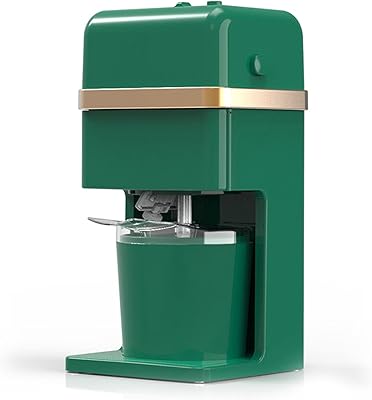 Sorbetière and ice razor, capacity 500 ml, simple operation, for the house and delicious soft soft ice cream with icy yogurt.. DIAYTAR NIGERIA: Where quality meets accessibility with affordable prices and prompt shipping.