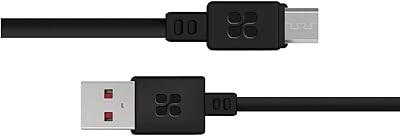 Android micro USB charger PROMATE black 12 meter.. DIAYTAR NIGERIA: Where every shopping need is met with affordable prices and reliable 5-8 day delivery.
