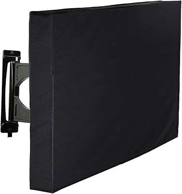 Icam Waterproof and dushing outdoor TV cover with lower pocket for remote control for LCD LED Plasma TV.. DIAYTAR NIGERIA: Your trusted e-commerce partner with extensive product choices and affordable delivery.