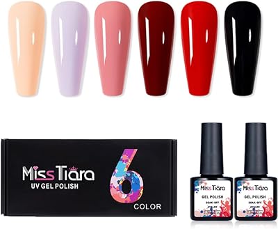Set of UV gel nail polish and LED Miss Tiara, 6 rooms to do it yourself (set-03).. Nigeria's fastest-growing e-commerce site offers unbeatable prices and delivery within 8 days.