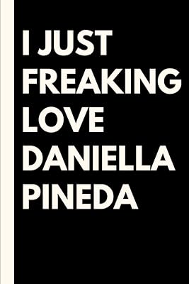 I love Daniella Pineda: Lined notes book, Birthday Gift for lovers of Daniella Pineda - Special and unique gift for a birthday and special occasions.. Nigeria's favorite online shopping platform, DIAYTAR offers unbeatable prices and delivery within a week.