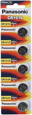 Lithium button Panasonic CR1616 3 V, retail - package of 5.. DIAYTAR NIGERIA makes online shopping accessible with our budget-friendly prices and reliable shipping.