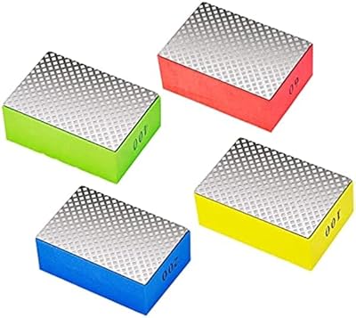 4 pieces of hand polishing pads, sponge sanding blocks colchik to sand concrete, glass, stone, granite, marble, tiles, stone, burning stacking, (grain 60, 100, 200, 400).. Your digital shopping destination, DIAYTAR NIGERIA combines variety with affordability and quick delivery.