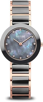 Behring analog quartz watch for women with stainless steel bracelet 11429-769, gray/pink, bracelet.. Discover thousands of products on DIAYTAR Nigeria — from fashion and electronics to home goods. We guarantee quick delivery and competitive pricing across the board.