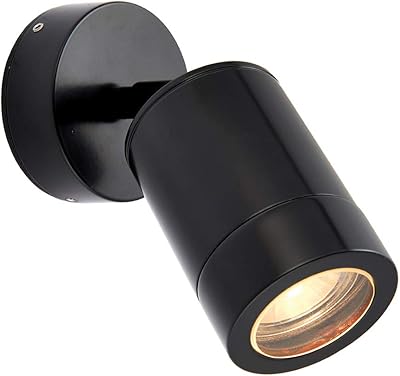 Simple wall light up adjustable GU10 National Lighting Odyssey, satin black for interior, exterior and garden, Downlight with water and dust resistance index IP65.. DIAYTAR NIGERIA brings the marketplace to your home with budget-friendly prices and nationwide delivery.