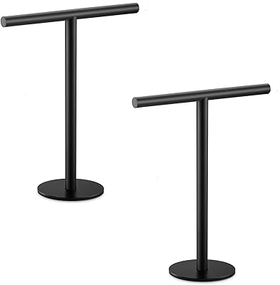 Bensio black black Sus304 Stainless steel 2 rooms bathroom with Tust-shaped Towel Tower Pillar For Bathroom Cuisher Cuiffeuse.. Experience the convenience of online shopping with DIAYTAR NIGERIA's reliable 5-8 day delivery service.