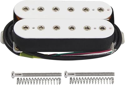 Fleur Bridge Pickup Double Coil Humbucker Pickup for electric white guitar.. Experience budget-friendly shopping at DIAYTAR NIGERIA, Nigeria's premier online marketplace with quick delivery.