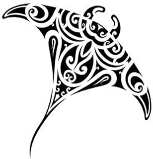 6 leaves of false temporary tattoos for adult men stingray in ethnic style maori polynesian tribal art false temporary tattoo for women neck chest for women 3 x 3 inches.. DIAYTAR NIGERIA brings the marketplace to your home with budget-friendly prices and nationwide delivery.