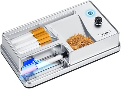 Rolling machine Automatic Lortable Portable Cigarettes with infrared sensor with Automatic counter for 0.26 "/6.5 mm diameter tube (infrared sensor, silver).. DIAYTAR NIGERIA: Where affordable online shopping meets reliable delivery across Nigeria.