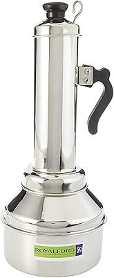 Royalford puttu machine with bowl and handle, stainless steel, multicolored, RF9708 model.. DIAYTAR NIGERIA: Connecting Nigerians with their needs through our affordable and diverse marketplace.