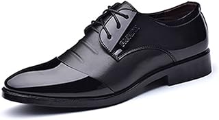 Formal business shoes for men, Oxford shoes padded flat in polished leather with laces.. Everything you need is on DIAYTAR Nigeria — just a click away.