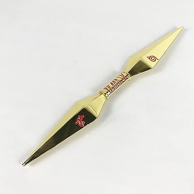 Japanese anime cosplay accessories Naruto, two -headed zinc alloy weapon model toys from the fourth hokage, collection of desk decoration toys for anime fans, 23 cm.. DIAYTAR NIGERIA delivers what matters - quality, affordability, and prompt nationwide shipping.