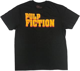 T-shirt with short sleeves for men pulp fiction classic movie xl black, black, xl.. Quality and convenience delivered — shop DIAYTAR Nigeria now.