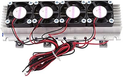 Peltier thermoelectric air cooler with 4 TEC1-12706 chips with Peltier semiconductor 12 V water cooler TEC.. Everyday deals, every category — only on DIAYTAR Nigeria.