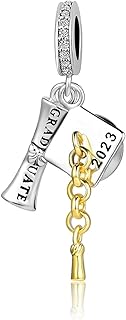 DWJSU Diploma Gift 2022 Charm College University 2021 Graduation Cap Peles Cap Charms Collier Bracelet For Women and Girls.. Your go-to destination for affordable online shopping, DIAYTAR NIGERIA delivers in under 8 days.