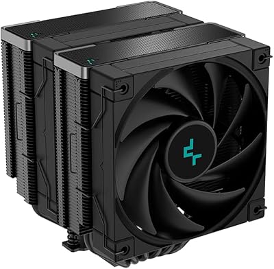DEEPCOOL AK620 ZERO DARK 120mm PWM CPU air cooler/CPU fan | Support: Intel LGA2066/2011-V3/2011/1700/1200/1151/1150/1155 and AMD AM5/AM4-R-AK620-BKNNMT -G-1.. From essentials to electronics, DIAYTAR Nigeria ships your order in no time.