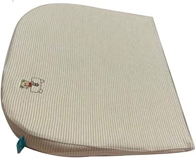 Kh anti-crash pillow for baby, newborn milk corner, slow rebound-back foam, sleeping pillow for cradle (striped).. DIAYTAR NIGERIA: Where every shopping need is met with affordable prices and reliable 5-8 day delivery.
