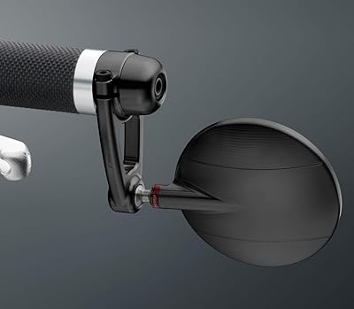 Mirror Riceoma Spyarm 80, black, 303b, with mounting adapter (LP200B).. Your daily needs delivered to your door — DIAYTAR Nigeria style.