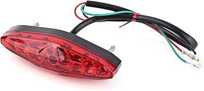 Universal rear light 12V 15 LED for motorcycle, rear brake, rear light for ATV, Dirt Bike (B).. Home to endless choices and pocket-friendly prices — DIAYTAR Nigeria.
