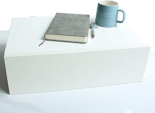 Wanlian floating bedside table, floating auxiliary table with drawers, 2 -piece air wall auxiliary table, white.. DIAYTAR NIGERIA brings online shopping to every Nigerian with affordable prices and reliable shipping.