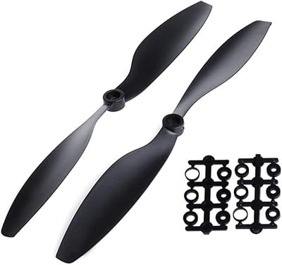 Skido 1 Pair of CW 1045 10x4.5 CW propeller for quadricopter F450 RC - Black.. Experience the ease of modern shopping with DIAYTAR NIGERIA's vast selection and quick delivery service.