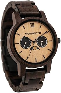 Mariner Classic wooden watch for unisex (Sku no. WW-CL-MRN), blue, bracelet.. DIAYTAR NIGERIA: Your partner in affordable online shopping with reliable 5-8 day shipping nationwide.