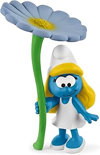 Smurfs 20828 toy with flower for preschool children from 3 years old.. DIAYTAR NIGERIA: Empowering Nigerians with access to affordable products delivered within 8 days.