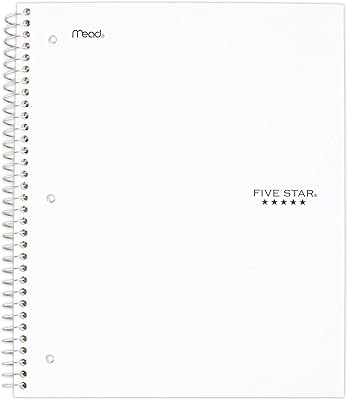 Five star 5-subject spiral notebook, Large paper, 10-1/2 "x 8", 150 sheets, yellow harvest (930012cj1).. Unlock access to a wide range of products with DIAYTAR NIGERIA's affordable e-commerce platform.