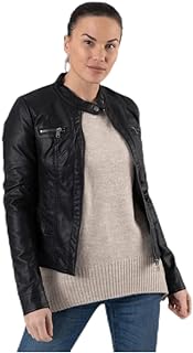 PU jacket printed bandit biker noos for women only.. DIAYTAR Nigeria delivers happiness in 5–8 days, no matter what you buy.