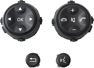 Taott multifunction car steering wheel suitable for Mercedes-Benz W221 Class S S280 S300 S350 S400 Taott (Color: Black).. From Lagos to Kano, DIAYTAR Nigeria delivers across Nigeria in days.