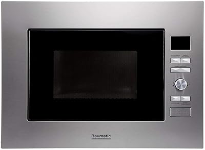 BOMATIC BMEMWBI28SS - Built -in microwave and grill 28 L - Design without frame - Black glass and stainless steel.. Discover the perfect balance of selection and value with DIAYTAR NIGERIA's nationwide delivery service.