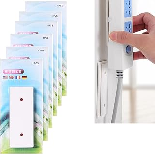 5 Multiprise supports, support for wall stickers without hole, maximum load of 5 kg, for desk, wall support, wifi router, remote control, paper towel box.. DIAYTAR Nigeria: Where affordability meets fast and reliable e-commerce service.