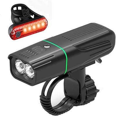 Rechargeable bike front and rear light by USB, Waterproof IPX5 IPX5 LED lighthouse, 3 + 4 lighting modes, safety lamp for cycling.. Shop efficiently with DIAYTAR NIGERIA, offering thousands of products at unbeatable prices delivered promptly.