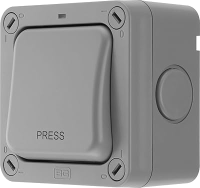 Master Plug WP14 outdoor lighting switch, weather resistant, simple, bidirectional, unipolar, IP66, 20A, shooter switch (push switch).. Discover endless shopping possibilities at DIAYTAR NIGERIA, with budget-friendly prices and reliable delivery.